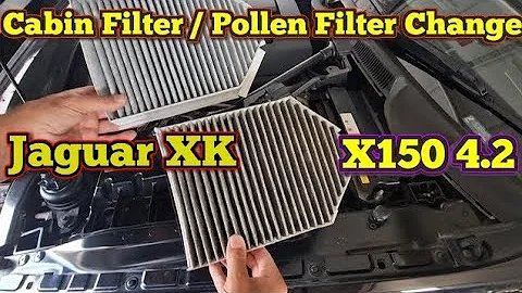 Cabin filter change | Jaguar XK (X150) | How to fit and top tips