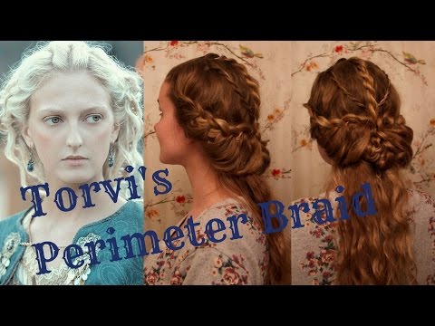 Vikings Inspired Hair: Torvi's Perimeter Braid