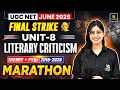 UGC NET June 2026 | English UNIT: 8 Literary Criticism Theory + PYQs (2018-2026) | Prerna Ma'am