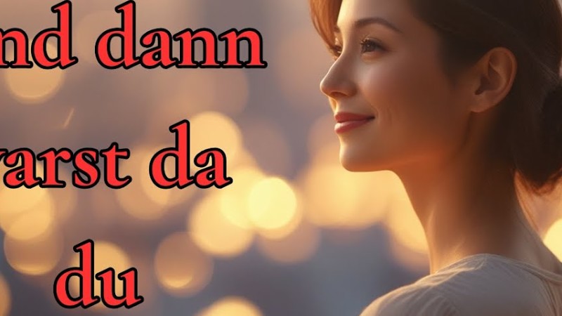 Und Dann Warst Da Du – Dieses Lied Trifft Mitten Ins Herz 💔❤️ | Lyrics