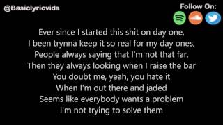 CaRter - Fake Stuff (Lyrics) chords