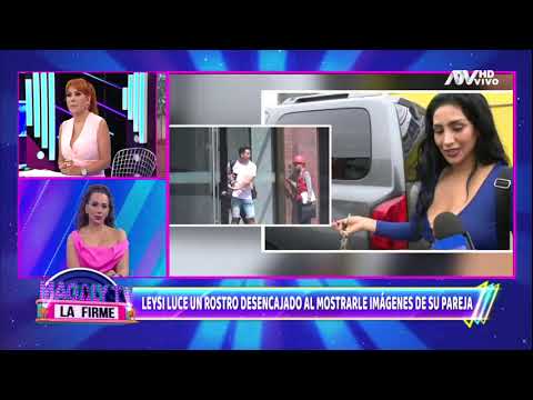 Imágenes de la reacción de Leysi Suárez al ver a su novio con otra mujer