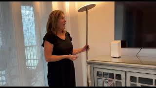 Great floor lamp to light up dark corners!