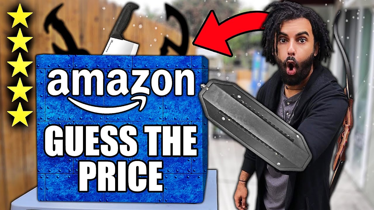 Я купил ВСЕ САМОЕ НЕВЕРОЯТНОЕ ОРУЖИЕ, ПРОДАВАЕМОЕ НА AMAZON!! (РУКА ИЗ УГЛЕРОДНОГО ВОЛОКНА) *УГАД...