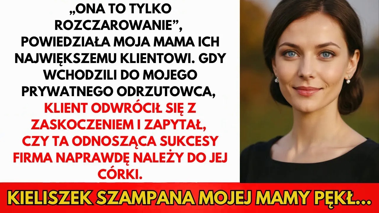 Rodzice Nazwali Mnie Nieudacznicą — Aż Ich Klient Zobaczył Mnie Przy Prywatnym Odrzutowcu...