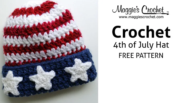 Try this Free Crochet Pattern for Patriotic Hats!