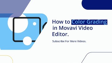 How to Color Grading​in Movavi Video Editor⬆️ Movavi Video Editing Course video 18.