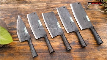 DAO PHÚC SEN_ BỘ DAO CÁN SẮT ĐA NĂNG PHÙ HỢP VỚI MỌI GIA ĐÌNH - HÀNG CHUẨN CỦA HTX DAO PHÚC SEN