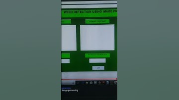 Removal weed detection using image processing