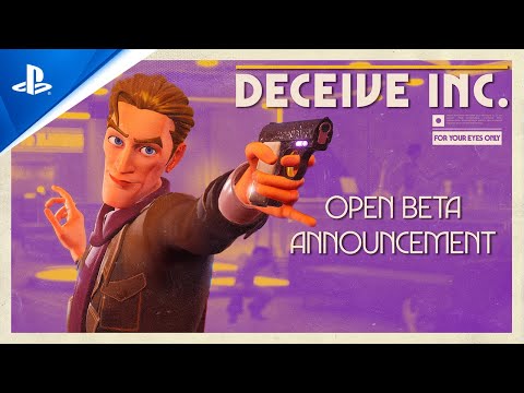 Deceive Inc. - Open Beta Announcement Trailer | PS5 Games