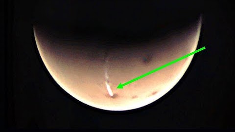 NASA Have Announced That The Mysterious 1,000 Mile Long Plume Has Returned To Mars