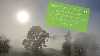 4 MONTH RENOVATION UPDATE! FINALLY LIVING HERE IN THE ABANDONED HOUSE I BOUGHT IN TASMANIA.