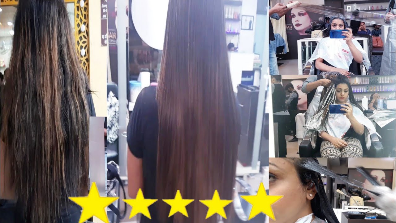 Smoothening Vs Kerasmooth Treatment Loreal|Hair Transformation|My First  time experience - YouTube