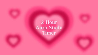 2Hour Pink Heart Aura Study Timer: Boost Productivity with 451560 Intervals