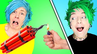 TRYING APRIL FOOLS PRANKS ON ROBBY! (Viral TikTok Prank War)