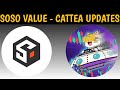 SOSO VALUE AND CATTEA AIRDROP LATEST UPDATES AND LISTING DATE &amp; REWARDS DISTRIBUTION
