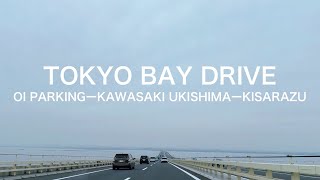 ４K東京湾ドライブ　首都高速大井PA→川崎浮島JCT→東京湾アクアライン木更津金田IC/4K Tokyo Bay Drive Ooi-Kawasaki-Kisarazu by Driving Movies Japan 131 views 2 months ago 21 minutes