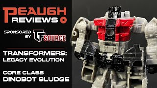 Video Review: Transformers: Legacy Evolution - Core Class Dinobot SLUDGE