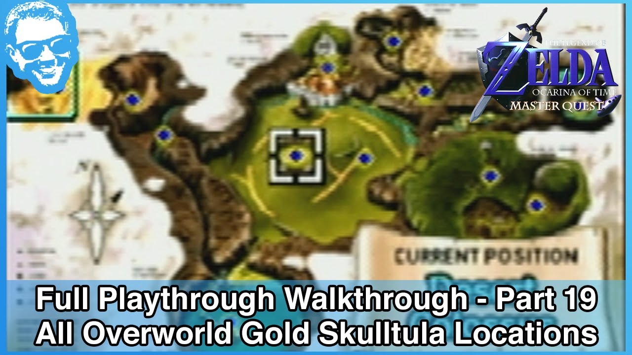 All Overworld Gold Skulltula Locations - Ocarina Time MASTER QUEST Full Part 19 -