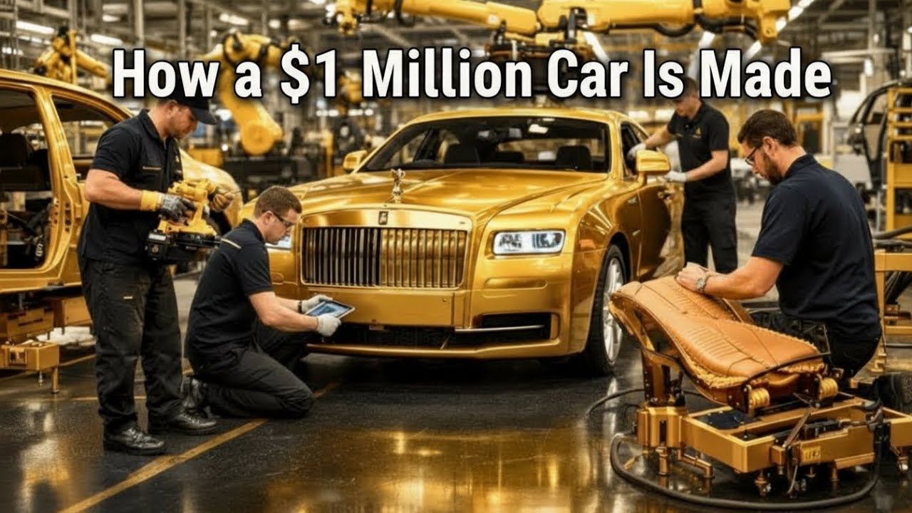 Inside the Rolls-Royce Factory 🏆 | How the Solid-Gold Phantom Is Built From Scratch
