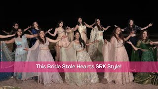 Indian Bride Slays Srks Iconic Moves Bollywood Sangeet Dance Inspiration