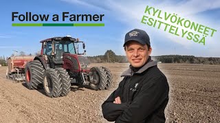 Kylvökoneet esittelyssä - Follow a farmer, Ilmari Hunsa S3:E2