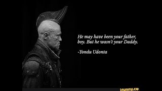 He May Have Been Your Father Boy But He Wasn T Your Daddy Yondu Udonta Tribute Youtube