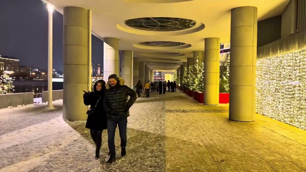 The Most Beautiful Spot in Moscow 2026 ✨ Magical New Year Night in Russia