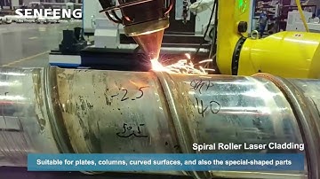 SFR6063丨Spiral Roller Laser Cladding