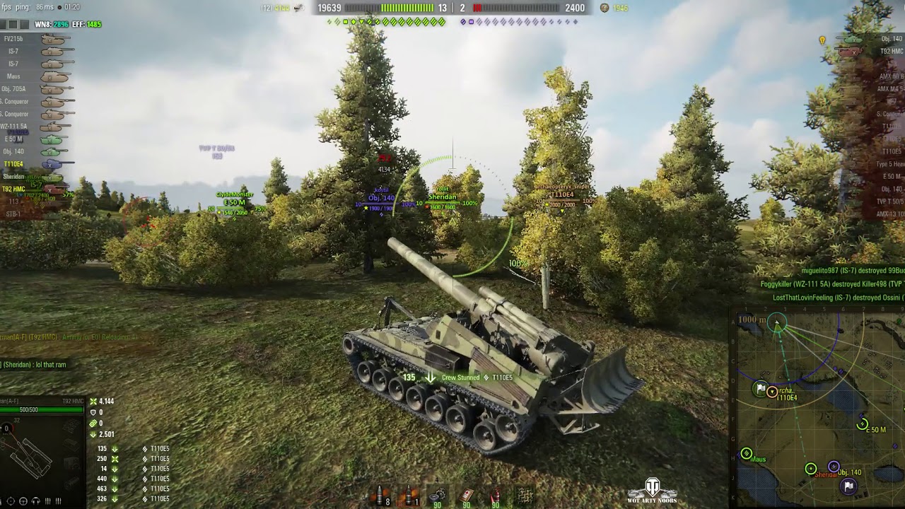 world of tanks news T92 HMC - Gore's Medal and Confederate