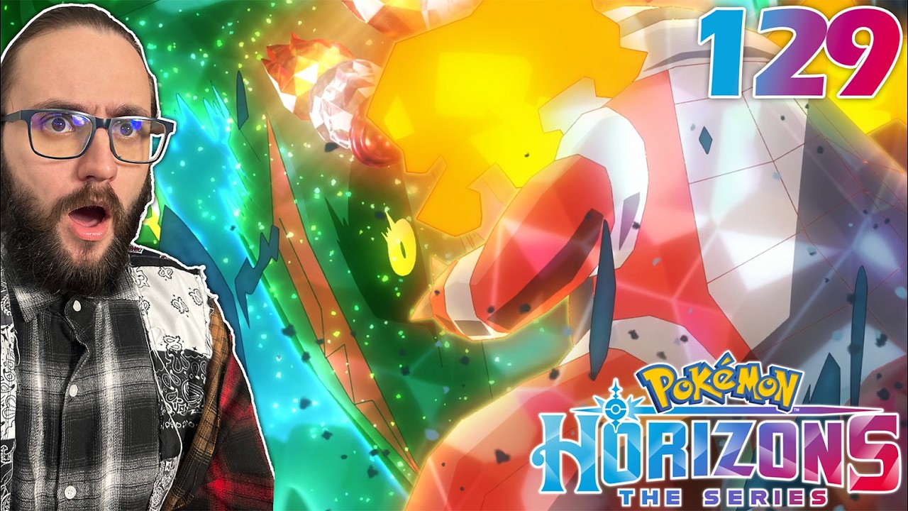 Rayquaza's Test! | POKEMON HORIZONS Episode 129 REACTION