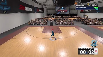 NBA2K20 Gameplay road to ss2 Rush 1v1 Event