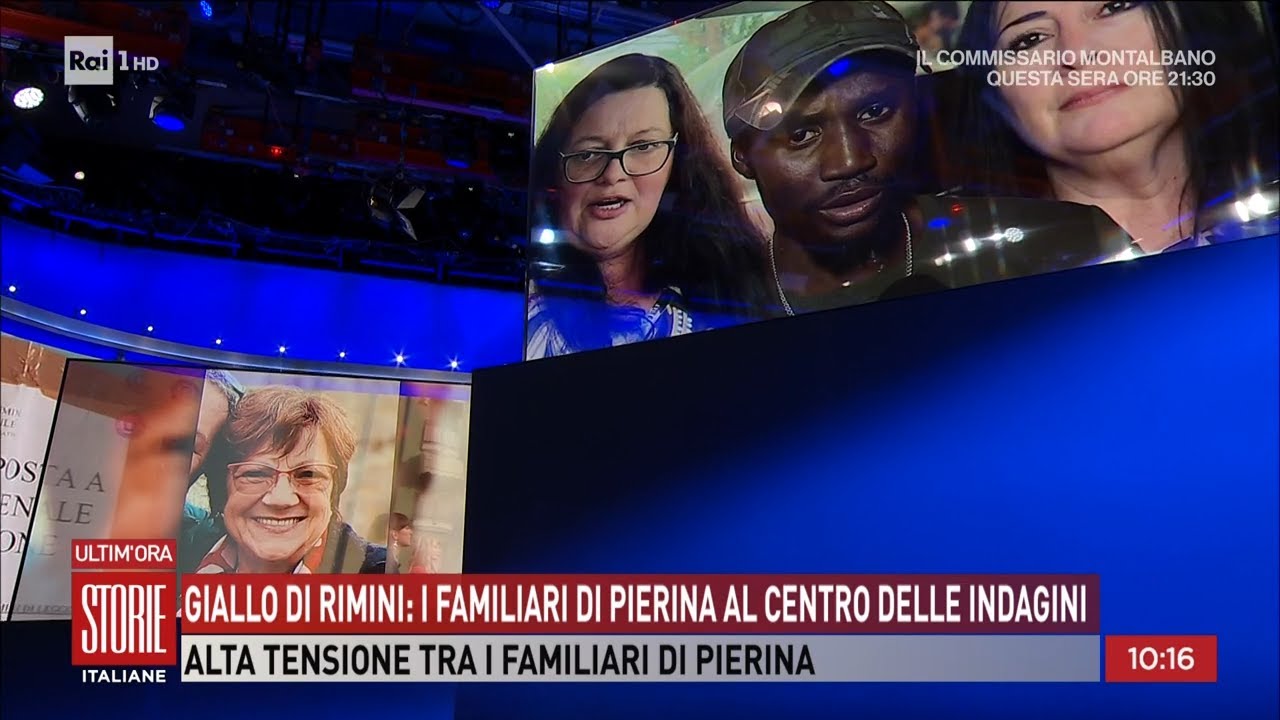 Giallo di Rimini: i familiari di Pierina al centro delle indagini -  Storie Italiane 08/11/2023