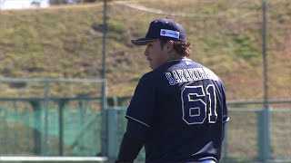 若手の躍動にご注目。2月9日のオリックス紅白戦ダイジェスト