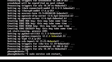 How to install OpenSSH Server in Ubuntu Server 14.04 and Remotely via Putty