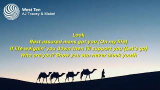 AJ Tracey & Mabel - West Ten ( Lyrics ) 1 hour / Fifa 22 Song