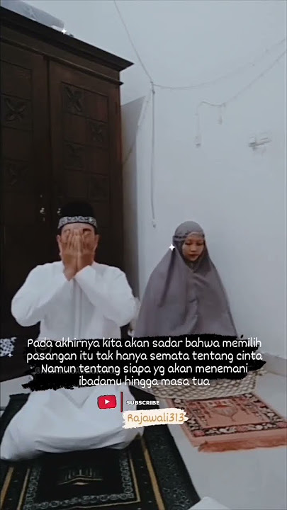 #story suami istri sholat berjamaah bikin baper #viral #fyp