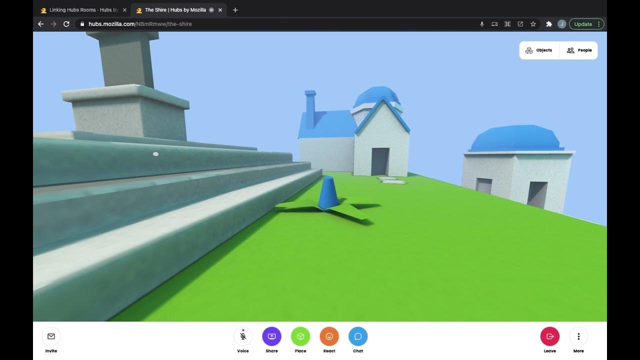 Mozilla Hubs How to Create Room Links YouTube