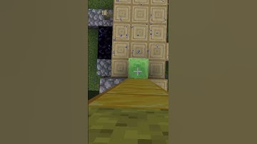 Slime block and Scaffolding MLG! #shorts #minecraft