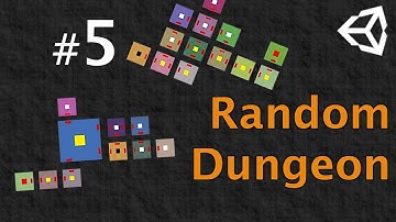 Dungeons in Unity - 2x2 rooms