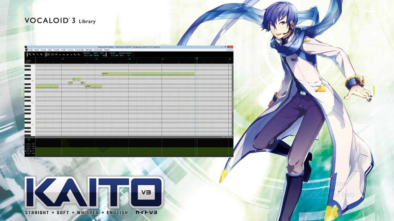 【KAITOイングリッシュ】 Take on Me 【VOCALOIDカバー曲】 +MP3/VSQx