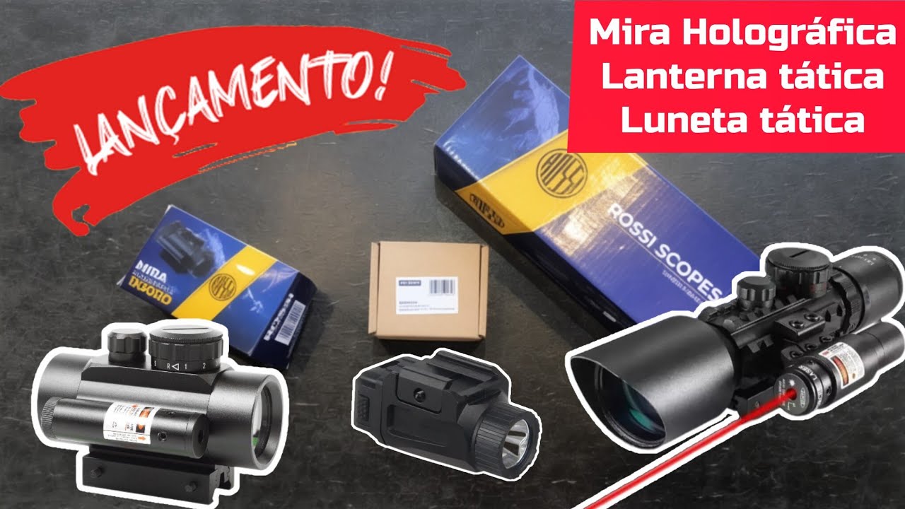 Rossi New Releases - Holographic Sight, Tactical Flashlight, and