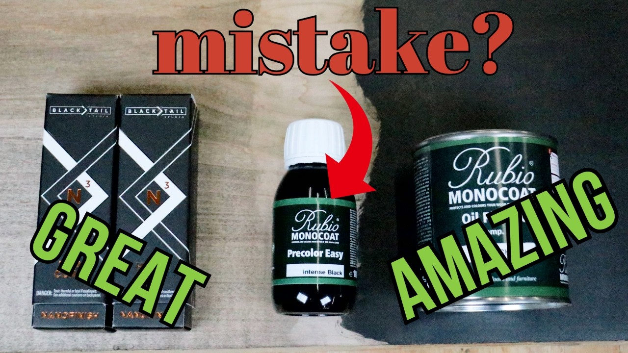 NEW TO ME FINISHING PRODUCTS - Rubio Precolor Easy & N3 Nano