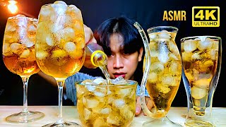 DANGEROUS DON'T IMITATE ‼️ ☠️ Mukbang Asmr fresh cold drink Fruit tea ( Real sound )