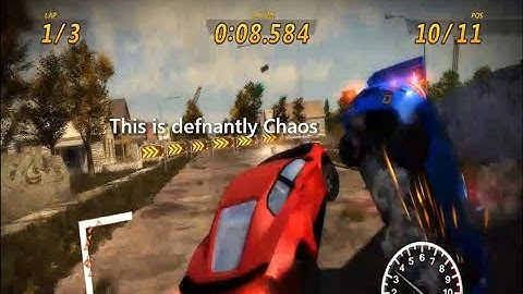 i play the worst racing game on Steam (Flatout 3)