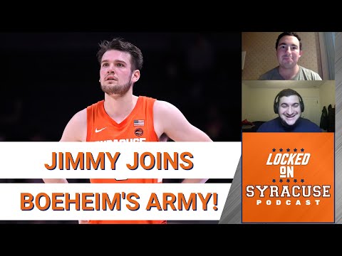 Jimmy Boeheim Joins Boeheim's Army!