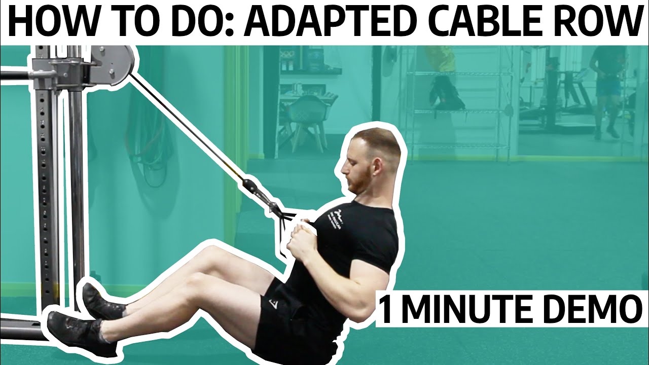 Cable Row QUICK DEMO Form and technique Big Upper Back YouTube