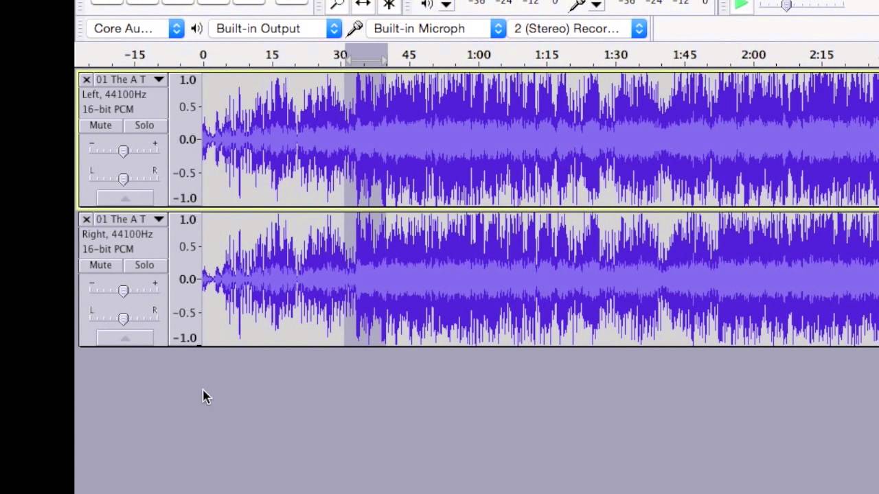 How to remove vocals using audacity 2.0 (make a karaoke ...