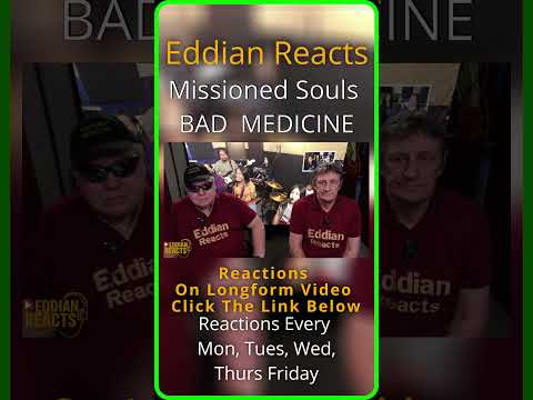 Eddian Reacts Missioned Souls family band BAD MEDICINE by Bon Jovi