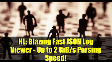 HL: Blazing Fast JSON Log Viewer - Up to 2 GiB/s Parsing Speed!